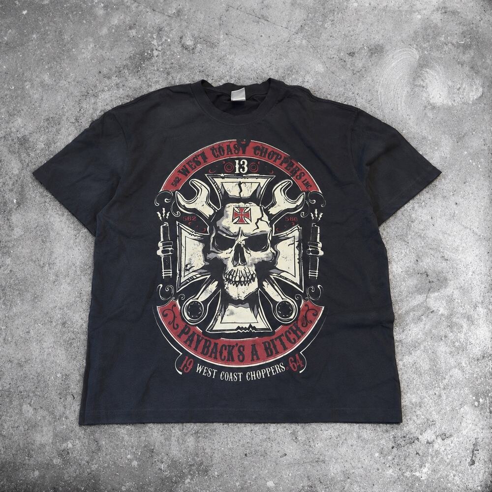 West Coast Choppers Skull Tee